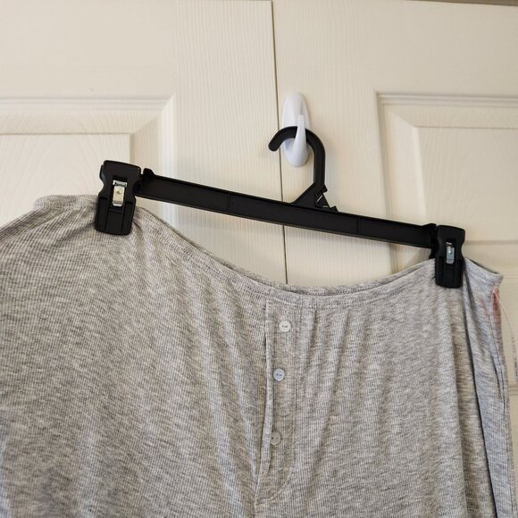 Colsie Women's Ribbed Pajama Pants Lounge Pants Heathered Gray XL NWT - Picture 5 of 11